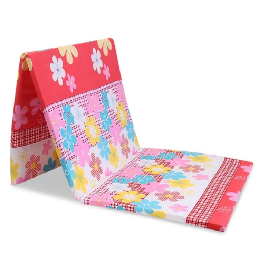 Nệm Xếp Tiện Dụng Jacquard 80x190x3cm - Nhiều Màu Trơn