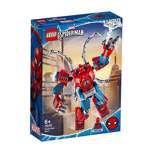 Đồ Chơi Lego Superheroes Chiến Giáp Người Nhện 76146