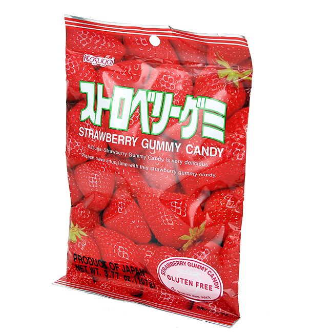 Kẹo Dẻo Vị Dâu Kasugai 107g