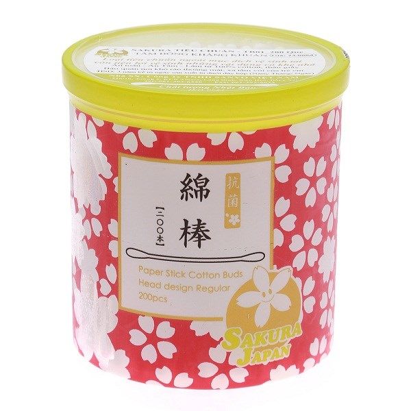 Tăm Bông Sakura Standard 200 Que (MDL)-TB01N