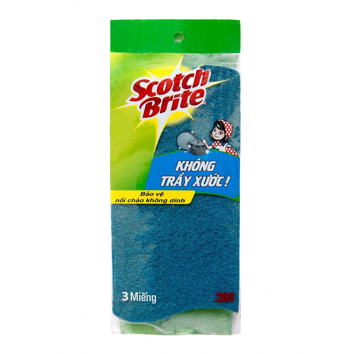 MIẾNG CƯỚC CỌ RỬA KHÔNG TRẦY CÓ MÚT KTM3`S