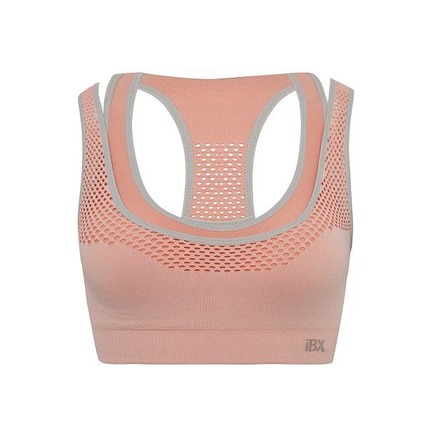 Áo Ngực Gym Màu Da Hồng iBX IBX117