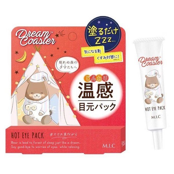 Kem Nóng Tiêu Thâm Quầng, Dưỡng Trắng & Chống Lão Hóa Vùng Mắt White Label Dream Coaster Hot Eye Pack 15g