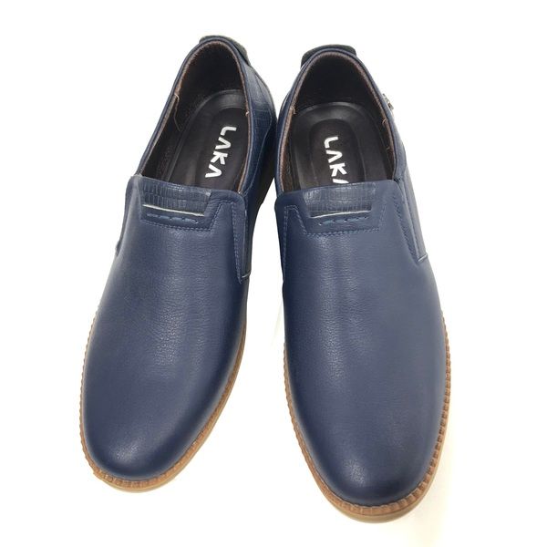 Giày Tây Nam Màu Xanh Navy Laka GLK0187 Size 41