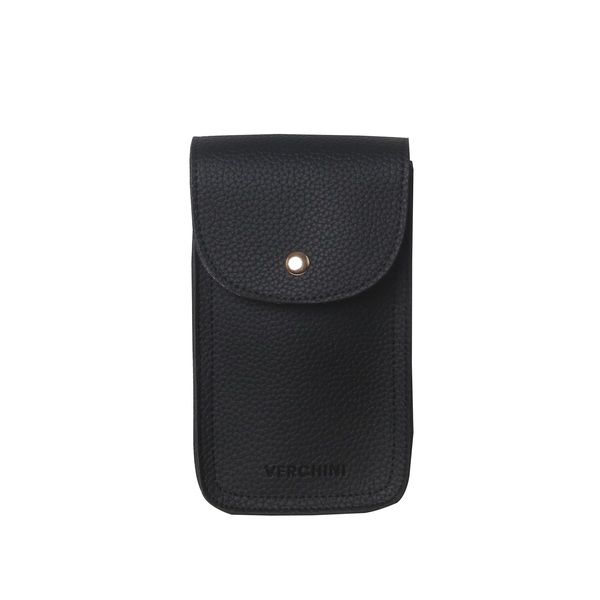 Túi Điện Thoại Nắp Tán Màu Đen (Hột) Verchini TFV02 (Store 1001)