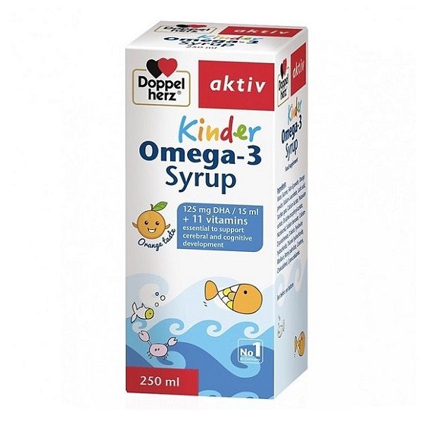 Siro Bổ Sung Omega 3 Cho Bé Doppelherz 250ml