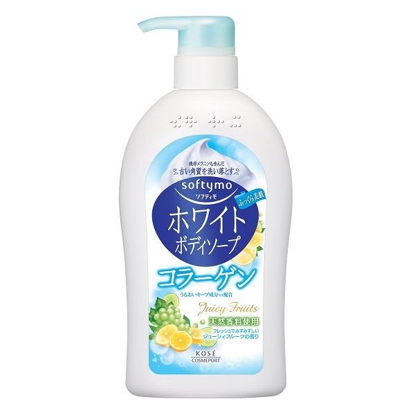 Sữa Tắm Kosé Cosmeport Softymo White Body Soap (Juicy Fruits) 600ml