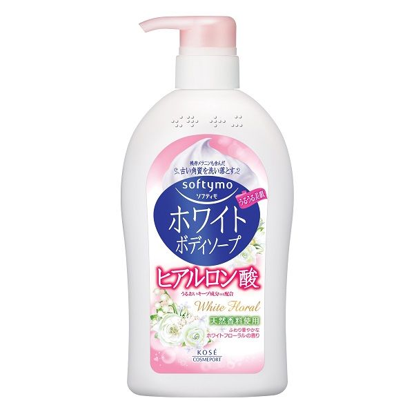 Sữa Tắm Kosé Cosmeport Softymo White Body Soap (White Floral) 600ml