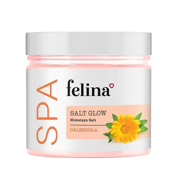 Muối Tắm Tẩy Tế Bào Chết Hoa Cúc Felina Salt Glow Calendula 500g