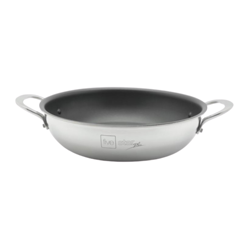 Chảo Inox 2 Lớp 2 Quai FIVESTAR 22CM FP22-2L