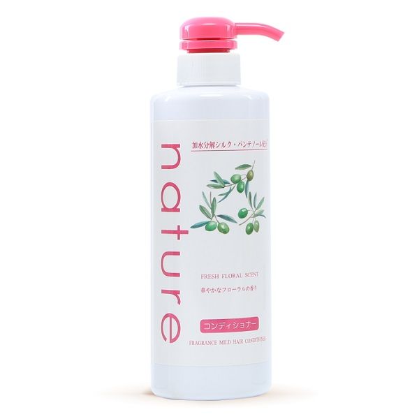 Dầu Xả Chăm Sóc Tóc Hương Thơm Thiên Nhiên Naris Nature Fresh Floral Scent Fragrance Mild Hair Conditioner 500ml