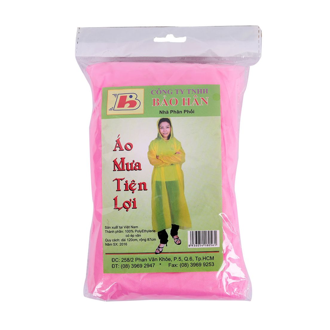 Áo Mưa Tiện Lợi Bảo Hân
