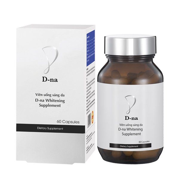 Thực Phẩm Bảo Vệ Sức Khỏe Viên Uống Sáng Da D-na Whitening Supplement Hộp 60 Viên