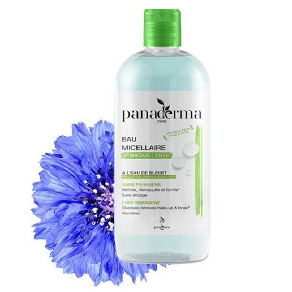 Nước Tẩy Trang Hương Hoa Thanh Cúc (Xa Cúc Lam) Panaderma Eau Micellaire A L'Eau De Bleuet 500ml