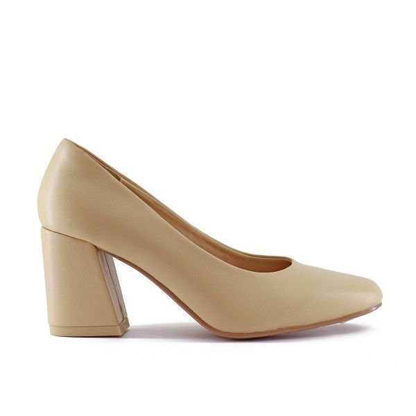 Giày Cao Gót Nữ Màu Beige Bata 711-8105 (Store 5703)