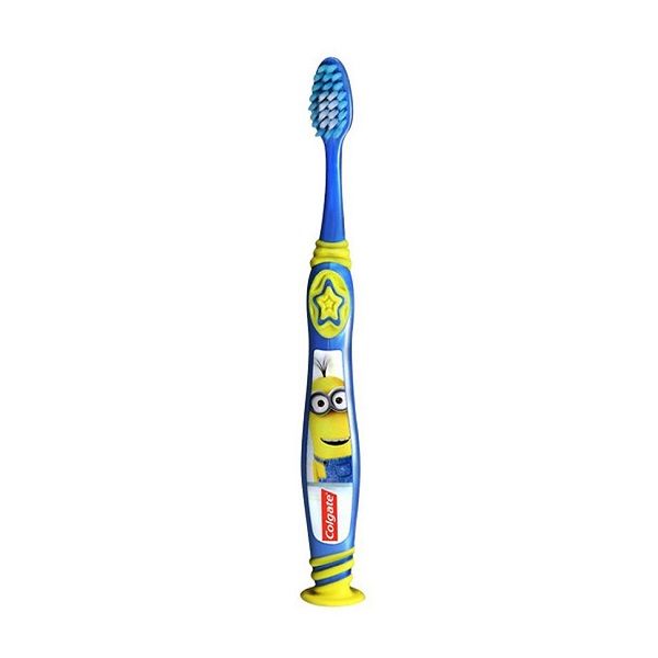 Bàn Chải Đánh Răng Colgate Minion Twin Dành Cho Bé Từ 5 - 9 Tuổi (Màu Ngẫu Nhiên)