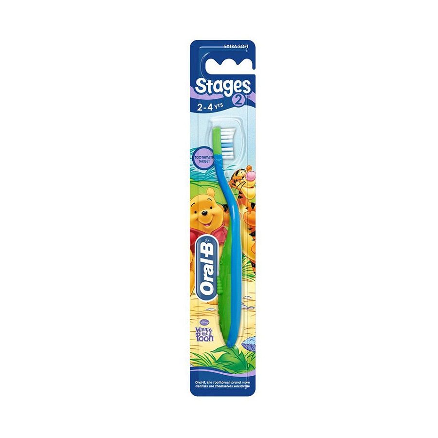 Bàn Chải Đánh Răng Trẻ Em Oral-B Stages 2 (2-4 Tuổi)