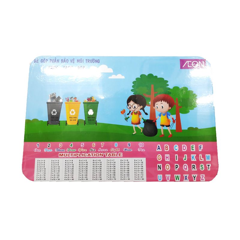 Bàn Học Sinh Xếp Gọn Bảo Vệ Môi Trường 40x60cm