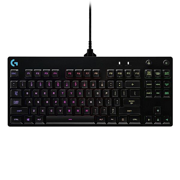 Bàn Phím Gaming Logitech Pro Đen