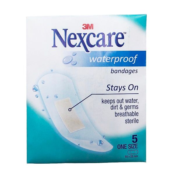 Băng Cá Nhân 3M Nexcare Chống Thấm Nước 5 Miếng