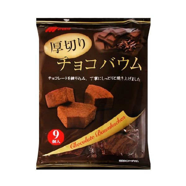 Bánh Marukin Baumkuchen Vị Socola Cắt Lát 240g
