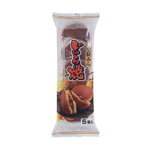 Bánh Dorayaki Nhân Đậu Đỏ Hạt Dẻ 300g