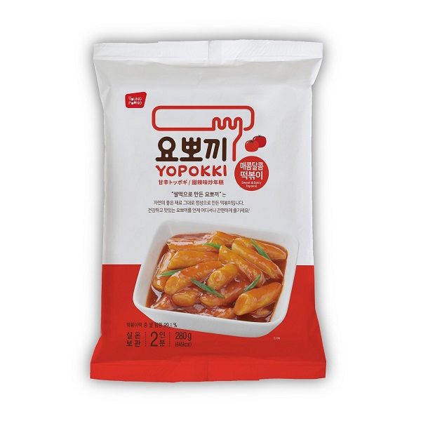 Bánh Gạo Topokki Young Poong Vị Cay Ngọt - Sweet & Spicy Topokki 280g