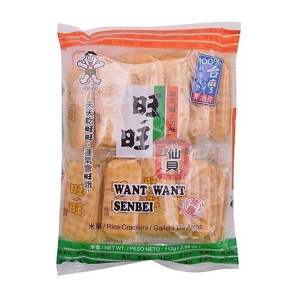 Bánh Gạo Want Want Senbei - Want Want Rice Crackers Senbei 112g