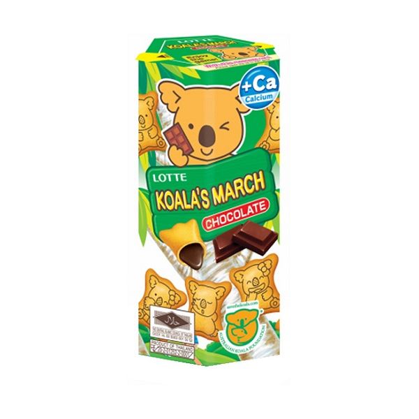 Bánh Gấu Koala's March Nhân Sô Cô La 37g
