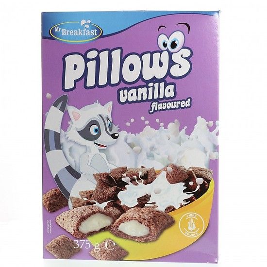 Bánh Ngũ Cốc Bakalland Pillows Vanilla 375g
