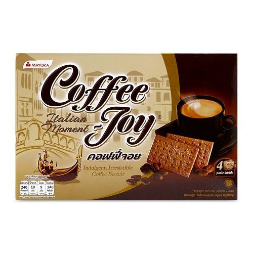 Bánh Quy Vị Cà Phê Hảo Hạng Coffee Joy 180g