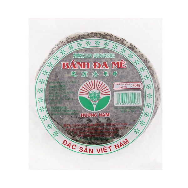 Bánh Đa Mè Đen Hương Nam - Gói 454g