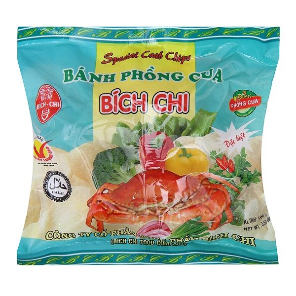 Bánh Phồng Cua Bích Chi - Gói 100g