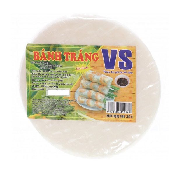 Bánh Tráng Gỏi Cuốn VS - Gói 90g