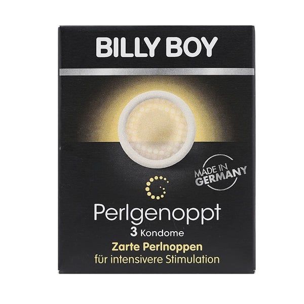 Bao Cao Su Billy Boy Perlgenoppt - Điểm Nhấn (Hộp 3 Cái)