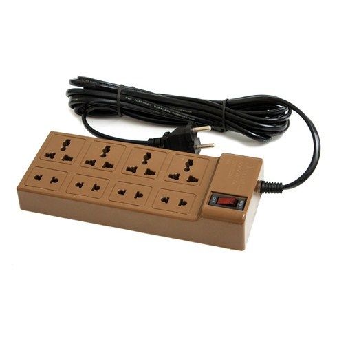 Ổ Cắm Điện Nakagami 8 Lỗ Dây 5M