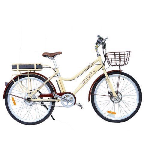 Xe Đạp Điện 26'' Wiibike Summer - Beige