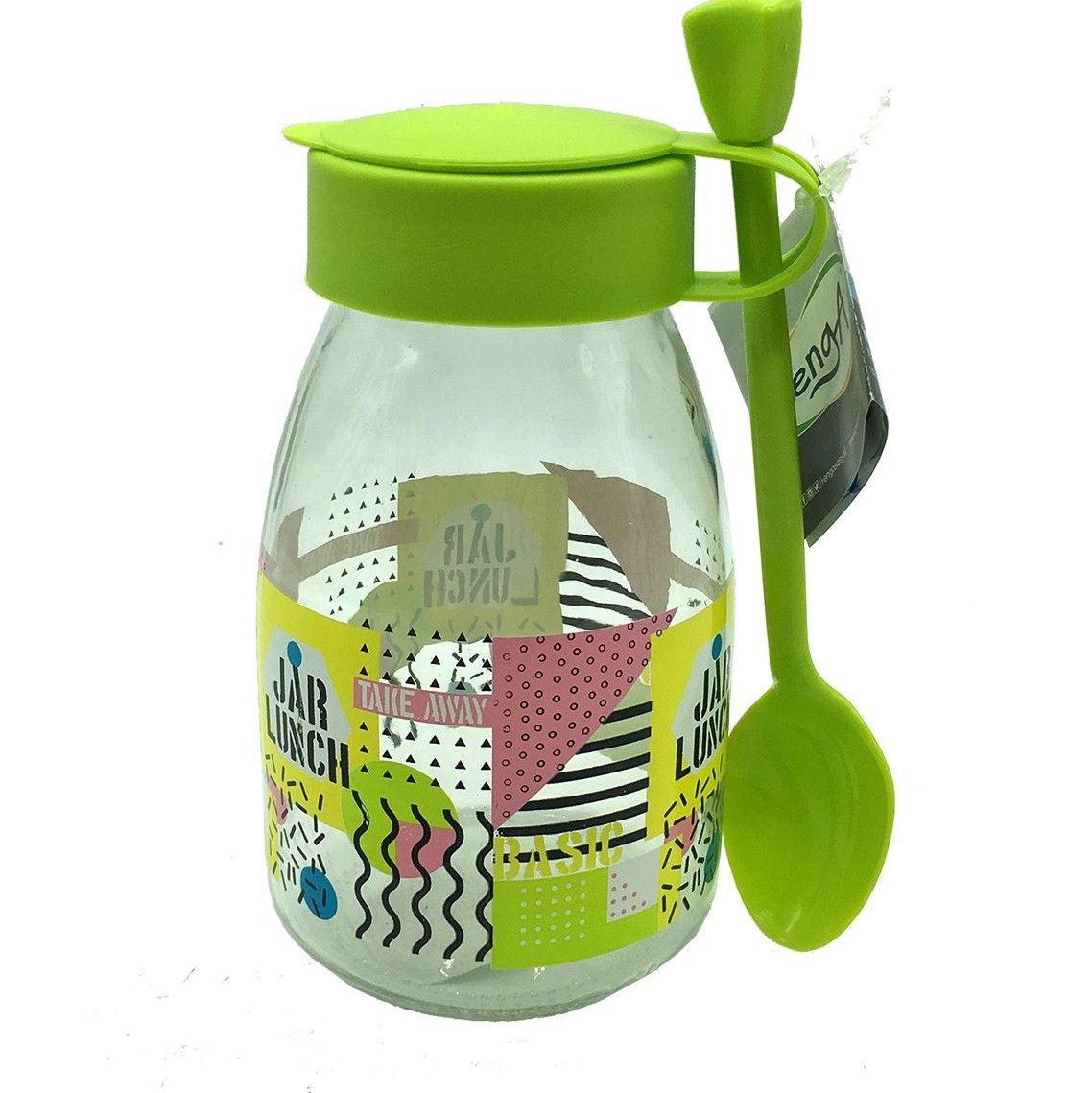 Hũ Thủy Tinh Kèm Muỗng RengA