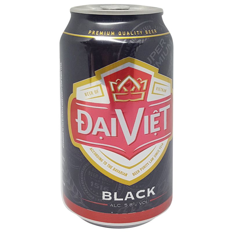 Bia Đại Việt Black 330ml