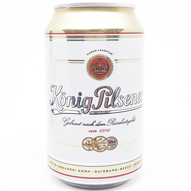 Bia Đức Konig Pilsener Lon 330ml