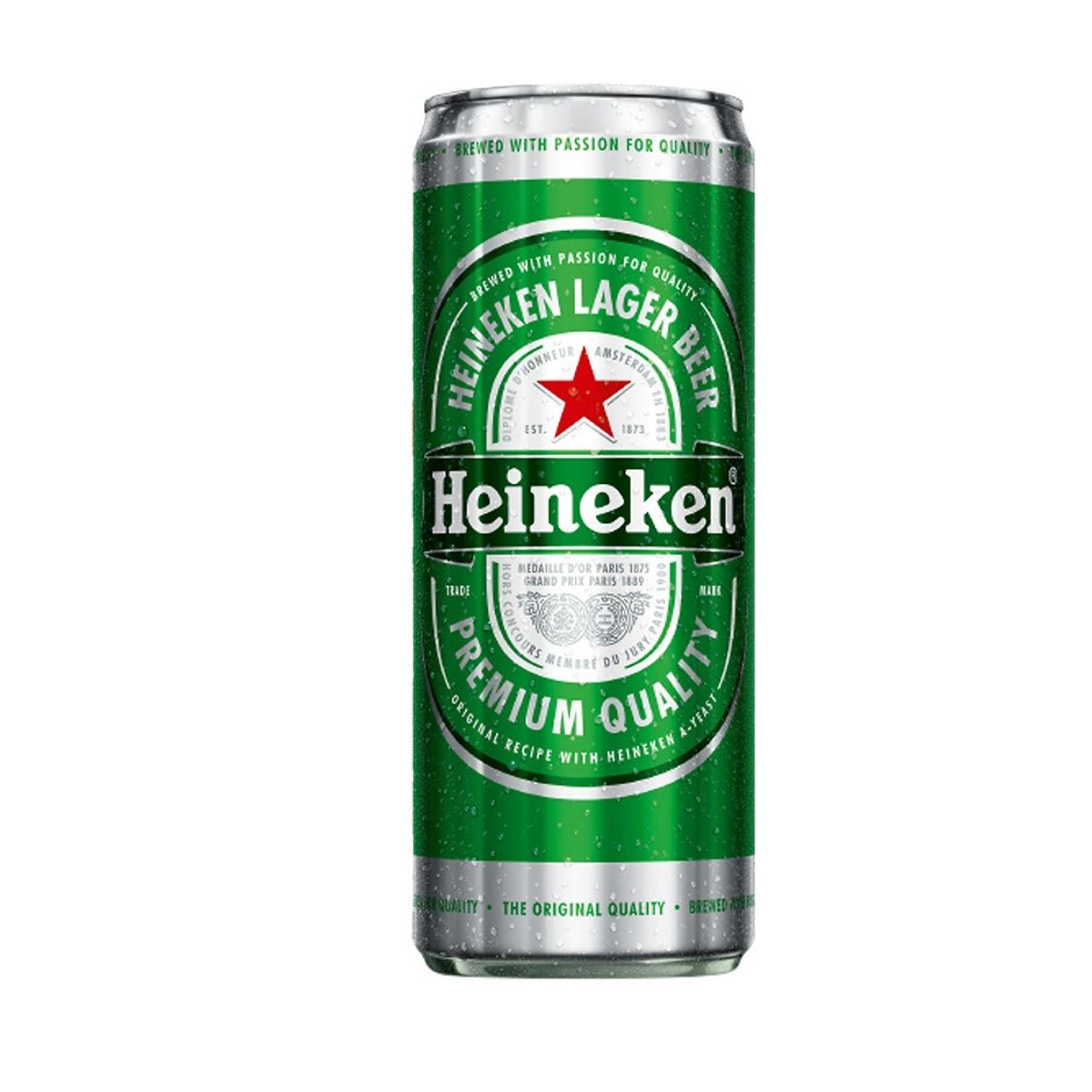 Bia Heineken Lon Cao Sleek 330ml