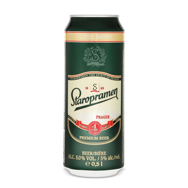 Bia Staropramen Premium 5% (500ml)