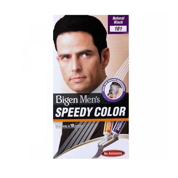 Thuốc Nhuộm Tóc Cho Nam Bigen Men's Speedy Color #101 - Natural Black