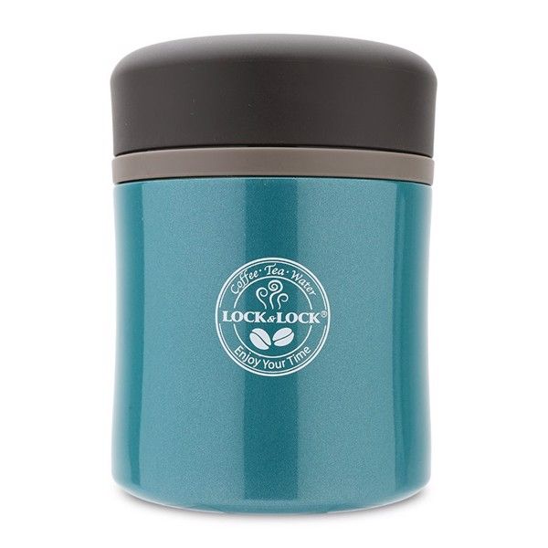 Bình Giữ Nhiệt Lock & Lock LHC8003B Mime Food Jar 450ml - Xanh Biển