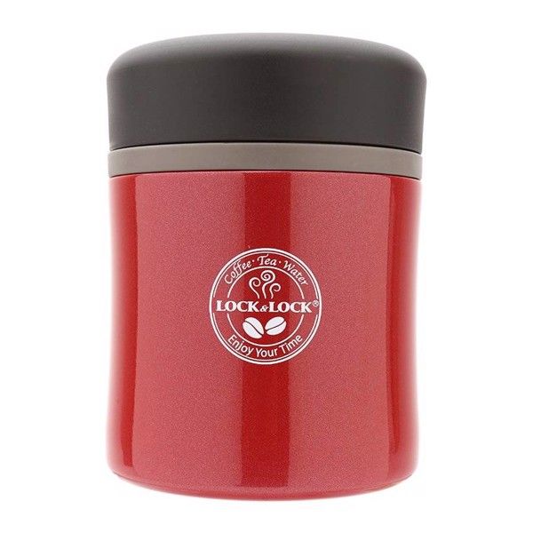 Bình Giữ Nhiệt Lock & Lock LHC8003R Mime Food Jar 450ml - Đỏ