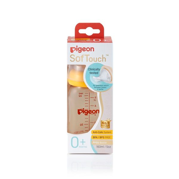 Bình Sữa PPSU Plus Pigeon 160ml
