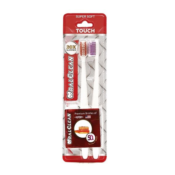 Bộ 2 Bàn Chải Đánh Răng Oral-Clean Touch (Mẫu Ngẫu Nhiên)