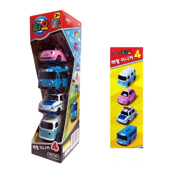 Bộ 4 Xe Mini TAYO