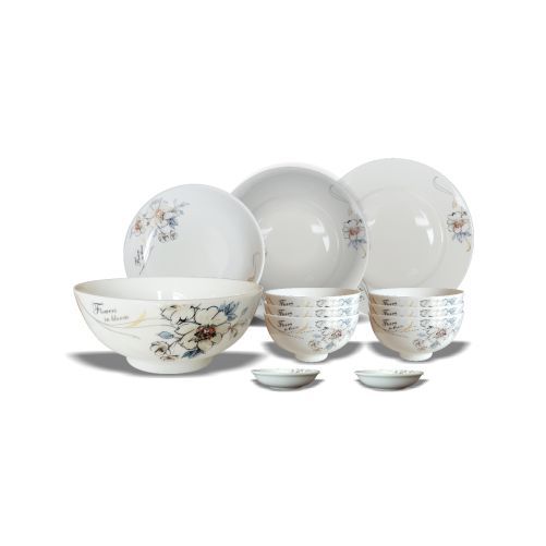 Bộ Bàn Ăn 12 Sản Phẩm Hoa 07/08