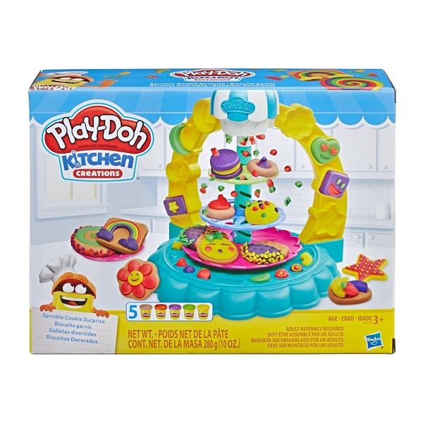 Bộ Đồ Chơi Đất Nặn Bánh Quy Rực Rỡ Play-Doh E5109